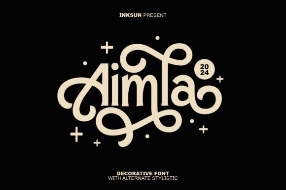 Aimla: Strategic Application of Whimsical Typography in Brand Identity