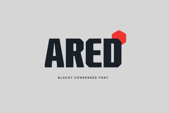 Ared: Strategic Application of Industrial Typography for High-Impact Branding