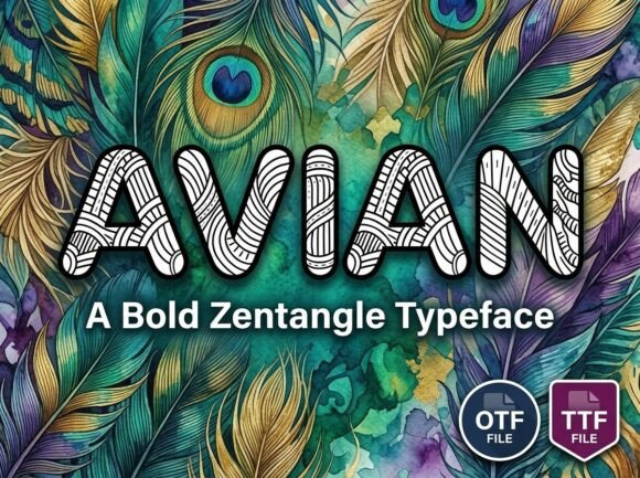 Avian: Intricate Texture for Creative Branding