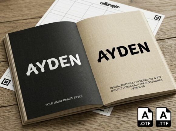 Ayden: Evaluating an Avant-Garde Display Font for High-Impact Design