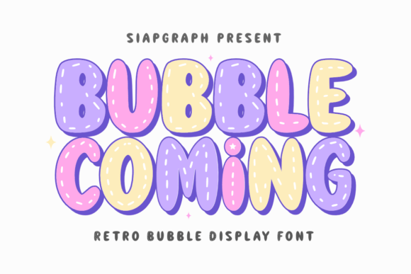 Bring Playfulness to Your Designs with Bubble Coming