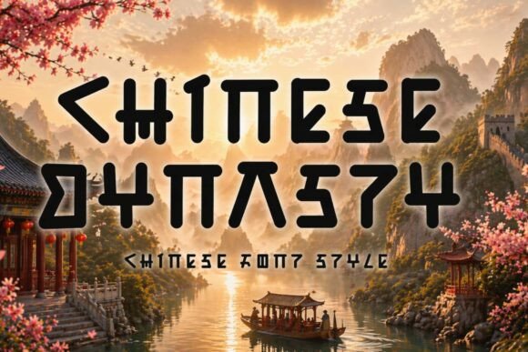 Chinese Dynasty Font: Elegant Design for Modern Projects