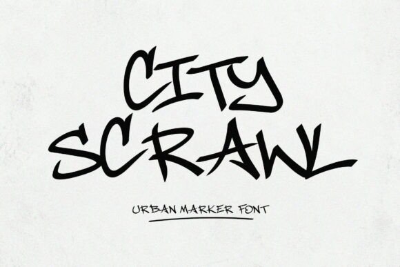 City Scrawl: Urban Creativity in Bold Display