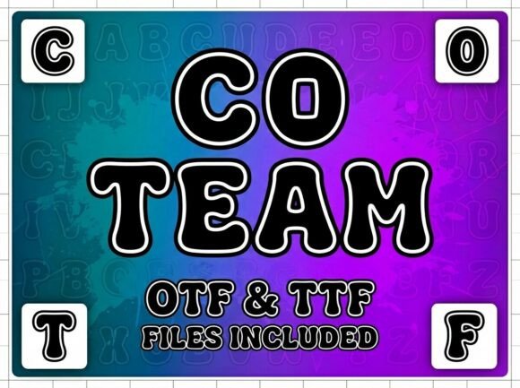 Co Team: Integrating Playful Typography into Professional Design Workflows