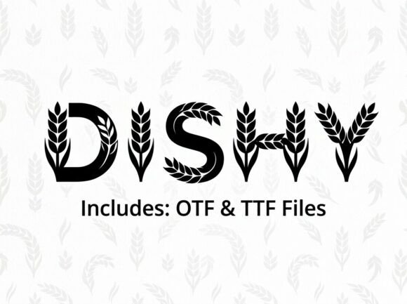 Dishy: Integrating Agricultural Typography into Brand Workflows