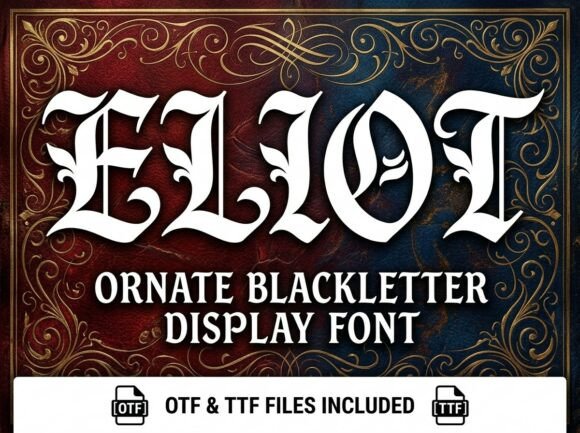 Eliot: Strategic Application of a Decorative Display Typeface