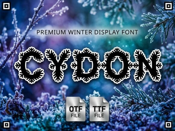 Embrace the Chill: How Cydon Typeface Defines Modern Winter Branding