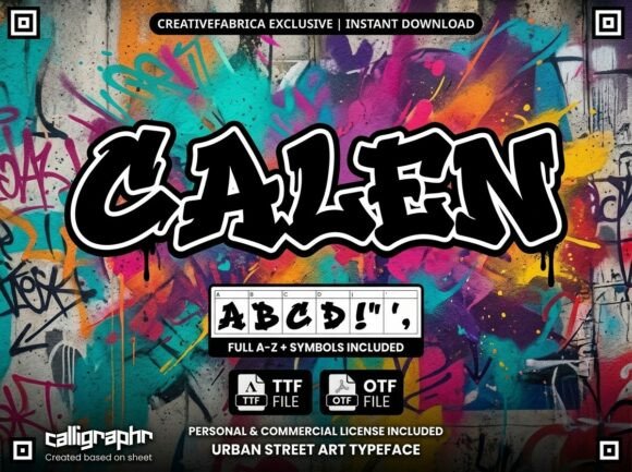 Galen: Authentic Street Art Typography for Design