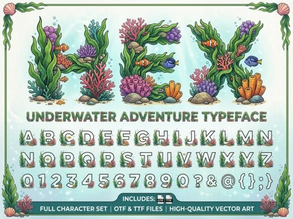 Hex: Evaluating an Illustrated Display Font for Marine and Environmental Branding