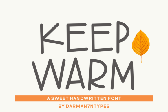 Keep Warm Font: Elevating Design with Cozy Elegance