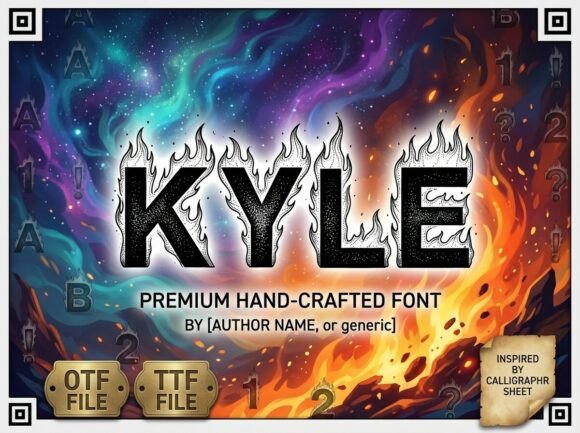 Kyle: Strategic Application of a Decorative Display Typeface