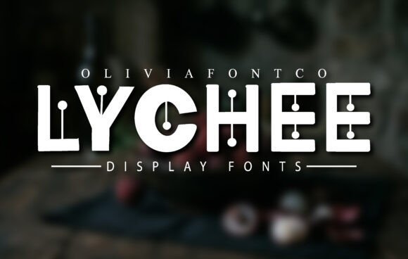 Lychee Typeface: Gothic Geometry for Modern Branding