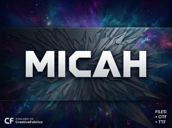 Micah Font: Bold Display Typography for Impact
