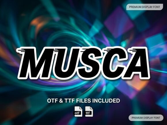 Musca: High-Velocity Display Typography
