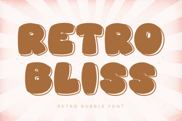 Retro Bliss: Strategic Applications of Vintage Bubble Typography in Modern Branding