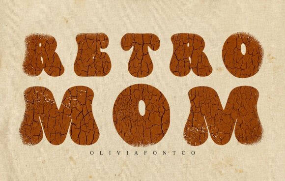 Retro Mom: A Nostalgic and Nurturing Display Typeface
