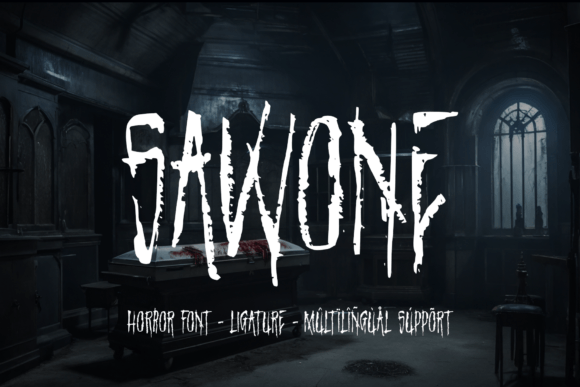 Sawone: Elevating Horror Design with Atmospheric Typography
