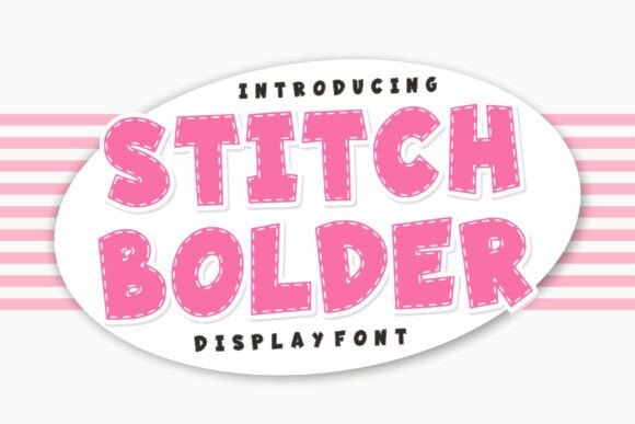 Stitch Bolder: Elevating Handmade Aesthetics with Bold Craft Typography