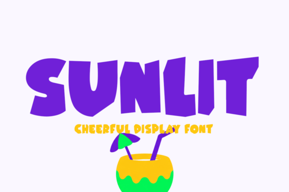 Sunlit: Integrating a Vibrant Display Font into Creative Workflows